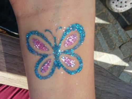 Glittertattoos - maatwerk